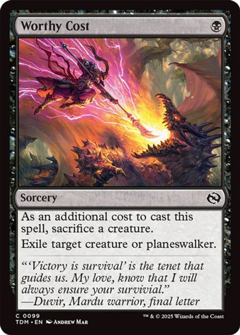 Hovedbilde Worthy Cost